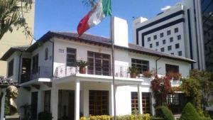 La embajada de México en Ecuador.