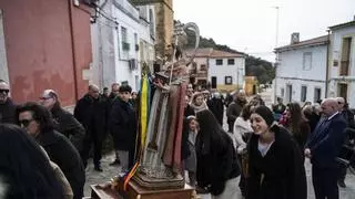 El único día del año en que San Sebastián y San Fabián entran en las casas de los vecinos de Portezuelo