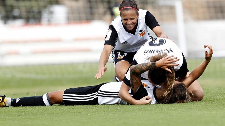 Triunfo del Valencia Femenino ante el SC Huelva