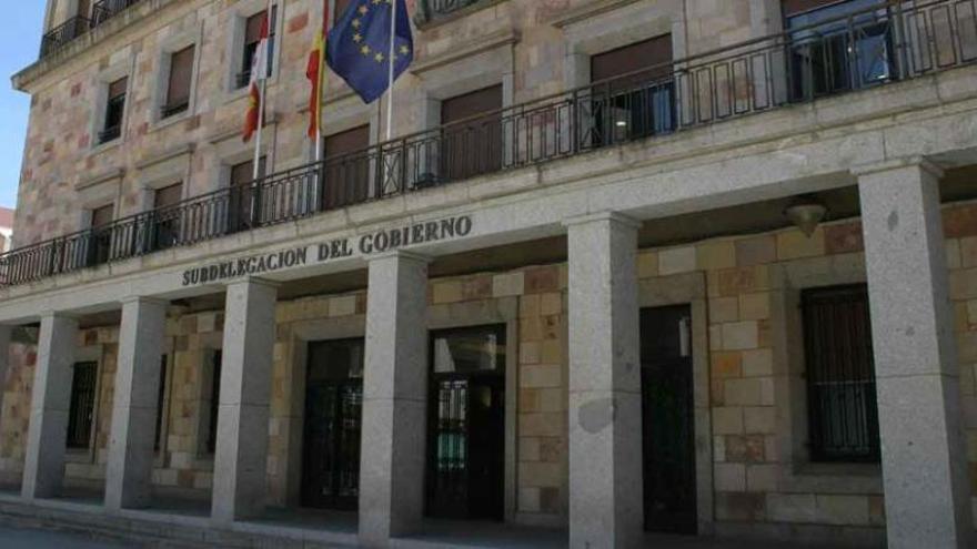 Subdelegación del Gobierno en Zamora. Foto L. O. Z.