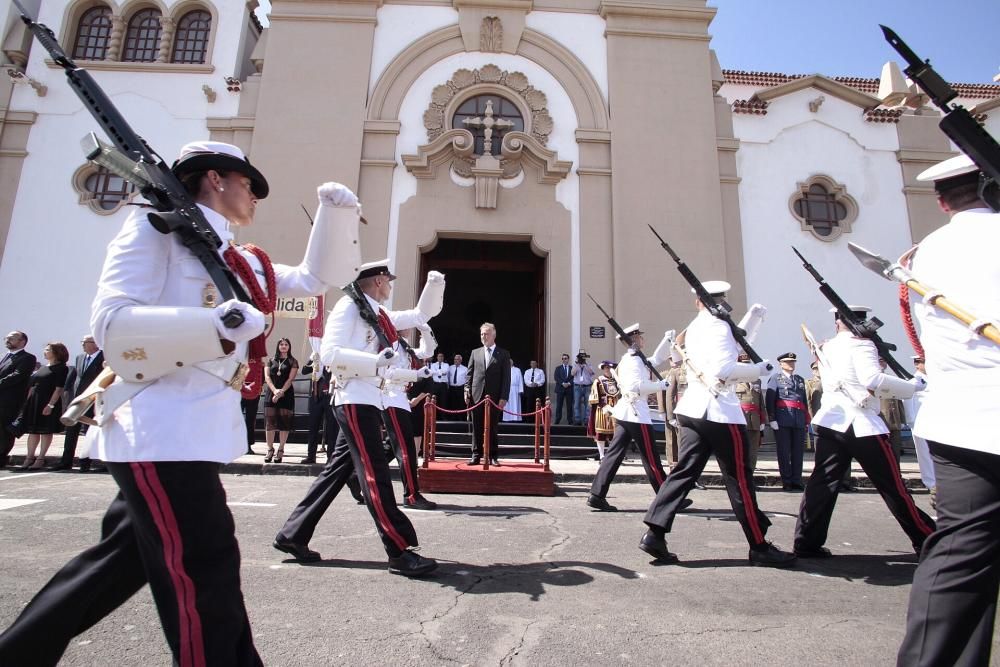 Ángel Víctor Torres, en Candelaria