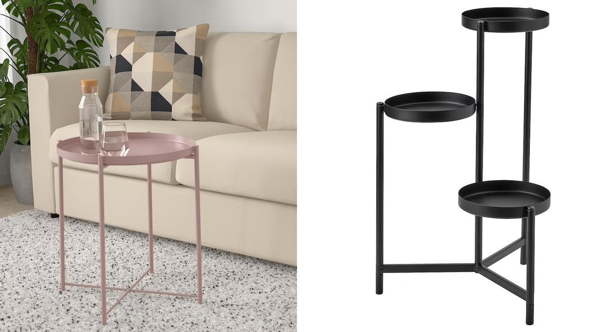 Ofertas Ikea | Taburete y soporte para plantas