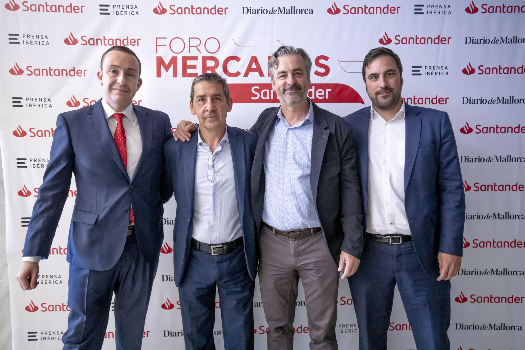 El Foro de Mercados Banco Santander organizado por Diario de Mallorca reunió a numeroso público