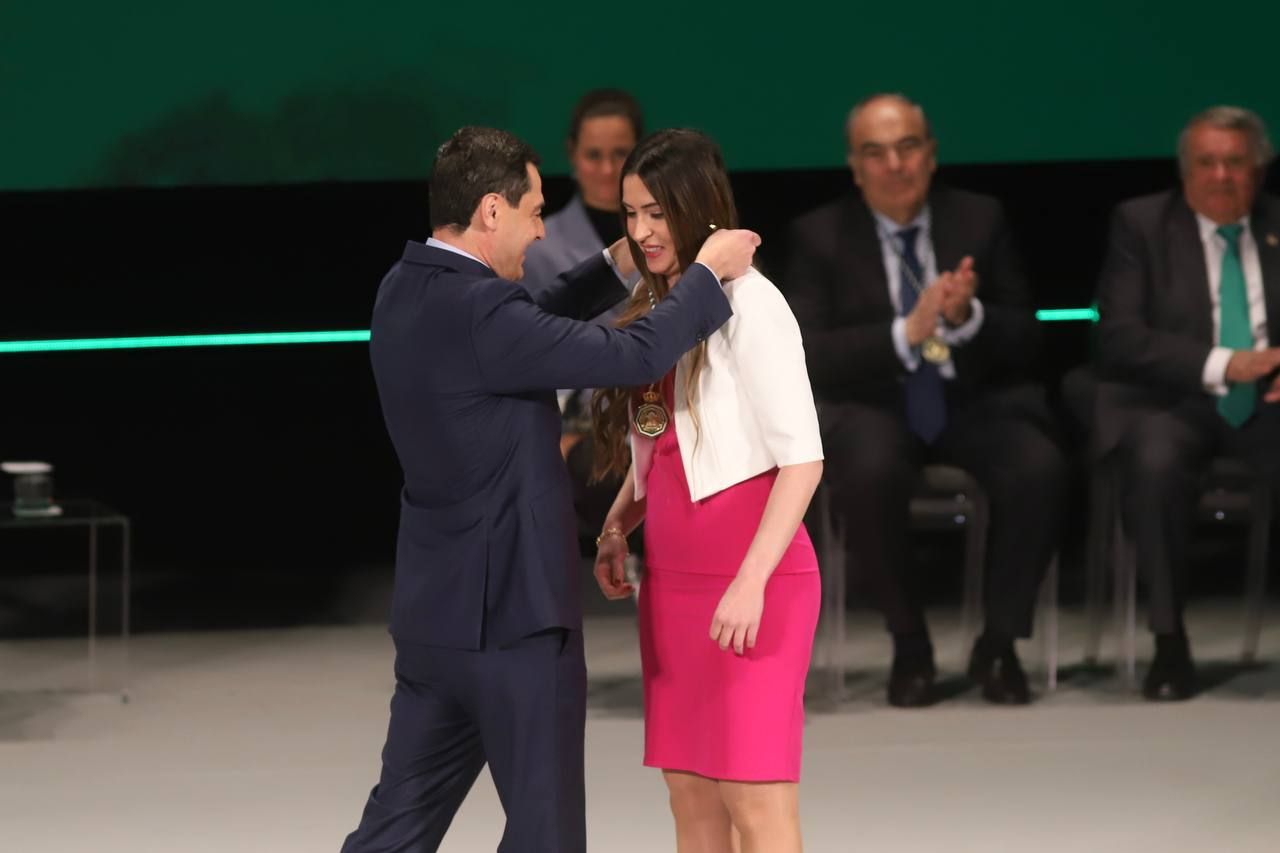 La entrega de los títulos de Hijos Predilectos y Medallas de Andalucía