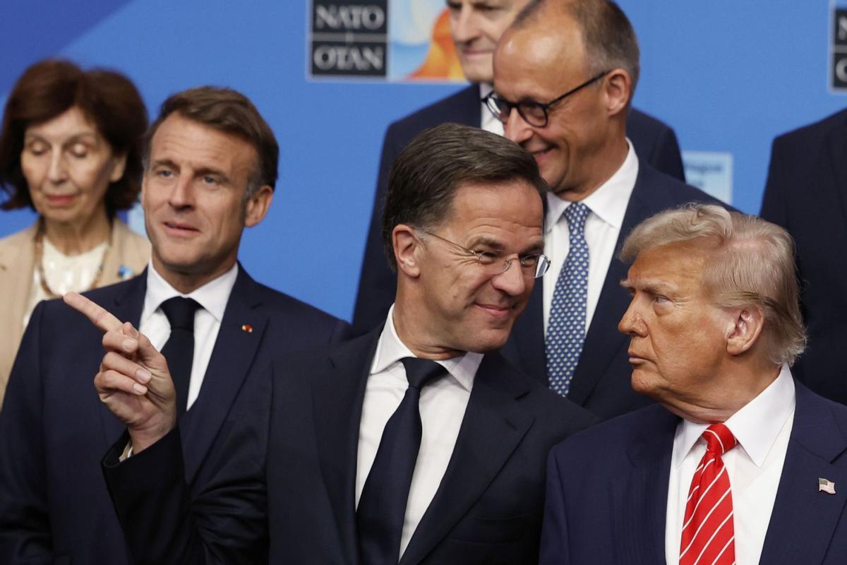 Rutte, adulador de Trump en l’OTAN Rutte, adulador de Trump en l’OTAN
