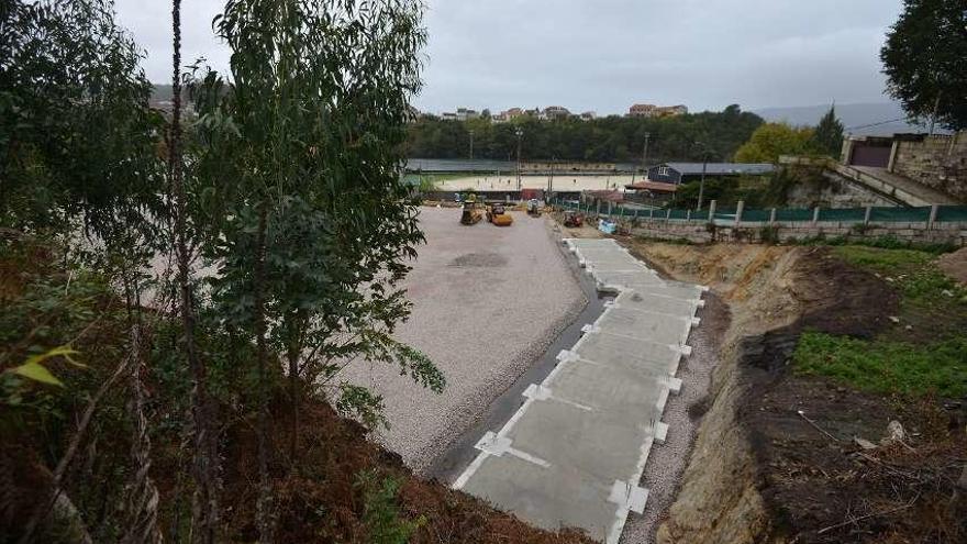 Las obras del nuevo campo permitirán demoler el antiguo a orillas del río Verdugo. // G. Santos