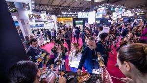 Ambiente en el primer día de Alientaria en la Fira de Barcelona