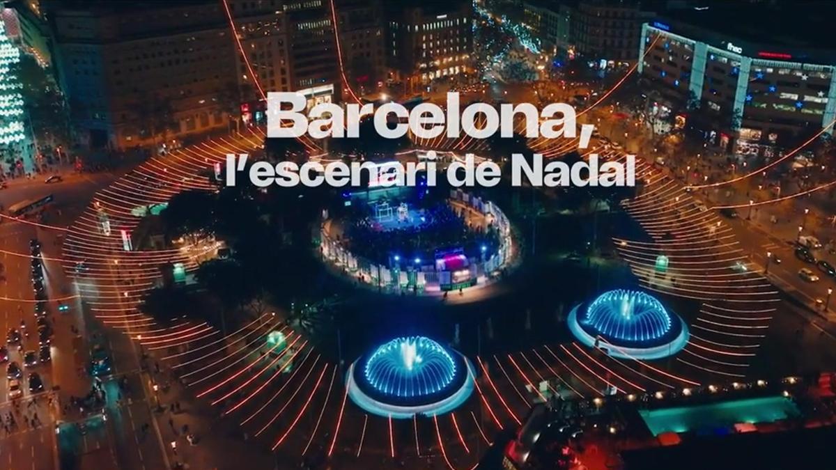Campaña de promoción turística de Barcelona por Navidad