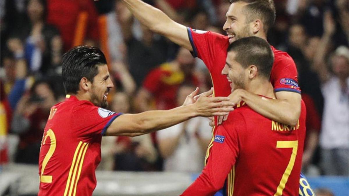 Nolito y Morata formaron un tándem demoledor