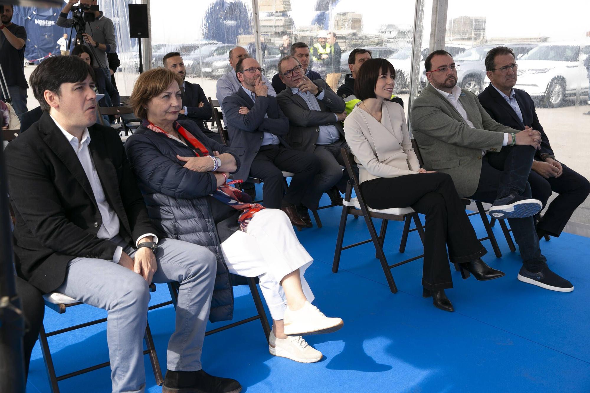 EN IMÁGENES: La visita de la ministra de Ciencia a Avilés