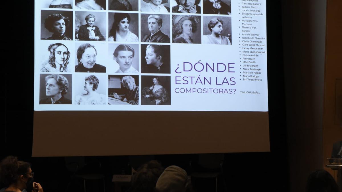 El informe &#039;¿Dónde están las mujeres en la música sinfónica?&#039; se presentó el lunes en Madrid.
