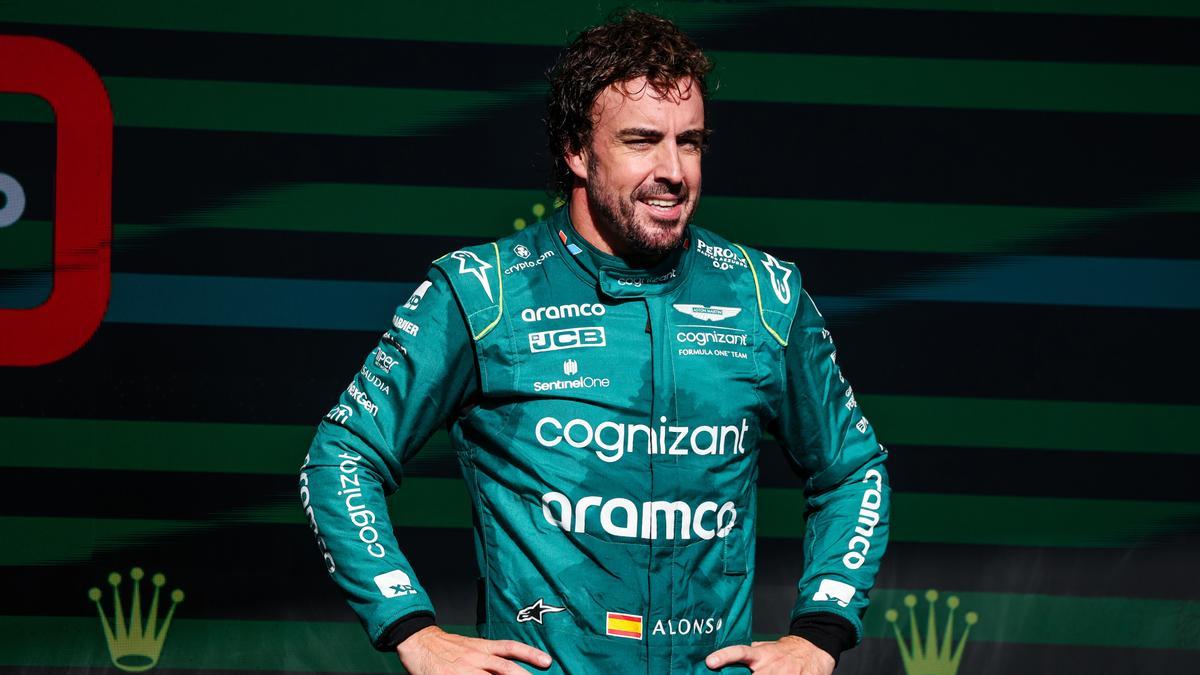 Fernando Alonso, piloto de Aston Martin.