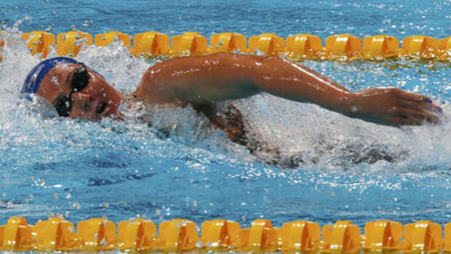 Melanie Costa en su ejercicio