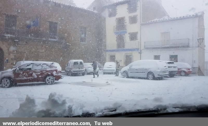 Temporal de nieve en Castellón