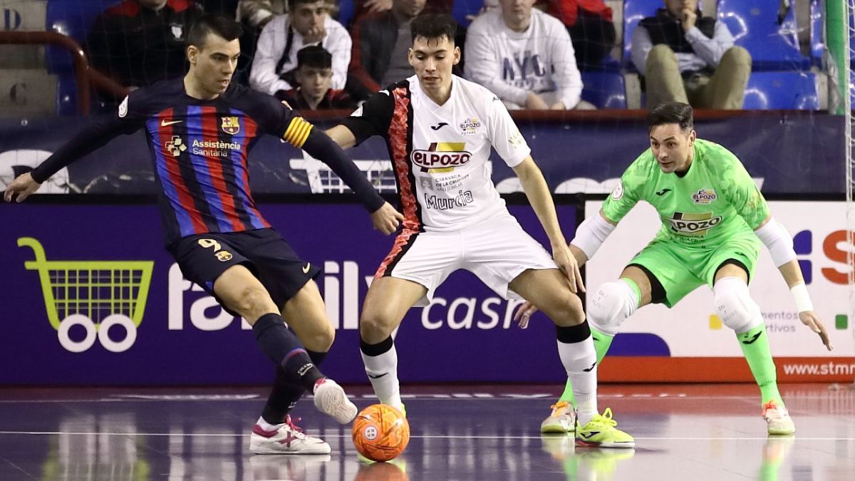 El Barça derrotó a ElPozo por 2-7 en las 'semis' de la Supercopa