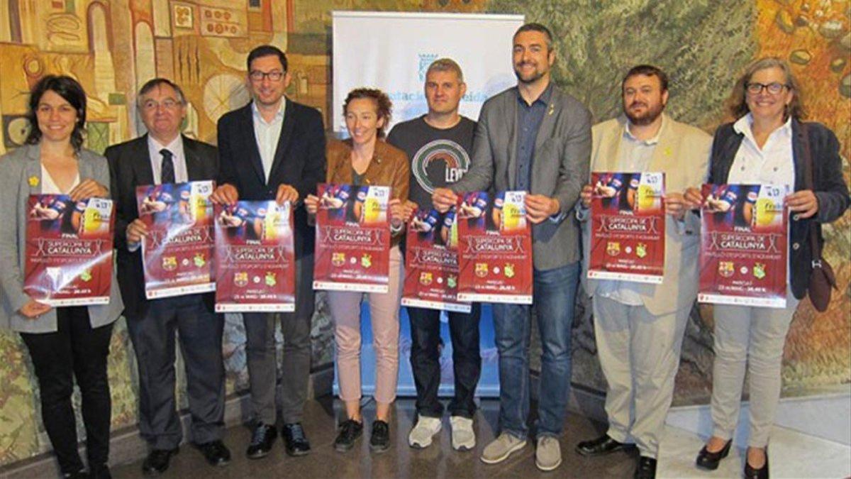 Presentación de la final de la Supercopa de Catalunya