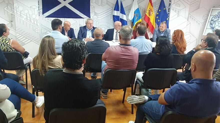 The construction employers support the Tren del Sur and the variant of the TF-5