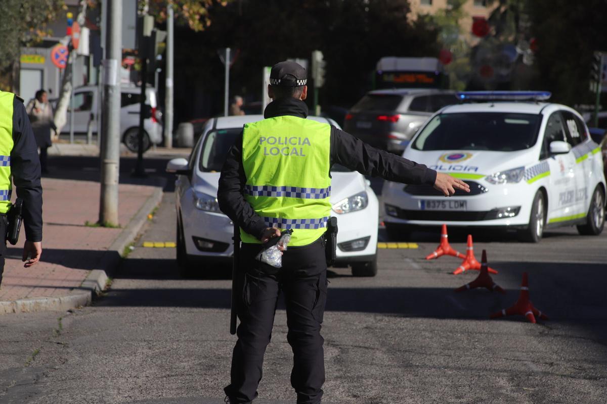 Óscar Barrionuevo Córdoba Control de alcoholemia y drogas alcohol de la policía local durante las fiestas navideñas