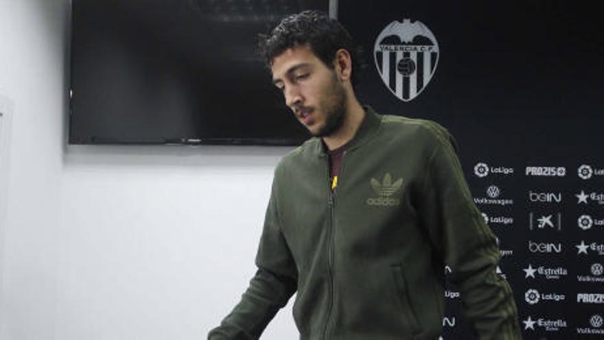 Dani Parejo, jugador del Valencia CF.