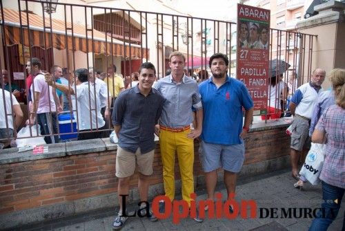 Ambiente en la corrida de toros de Finito de Córdoba, El Juli y Perera