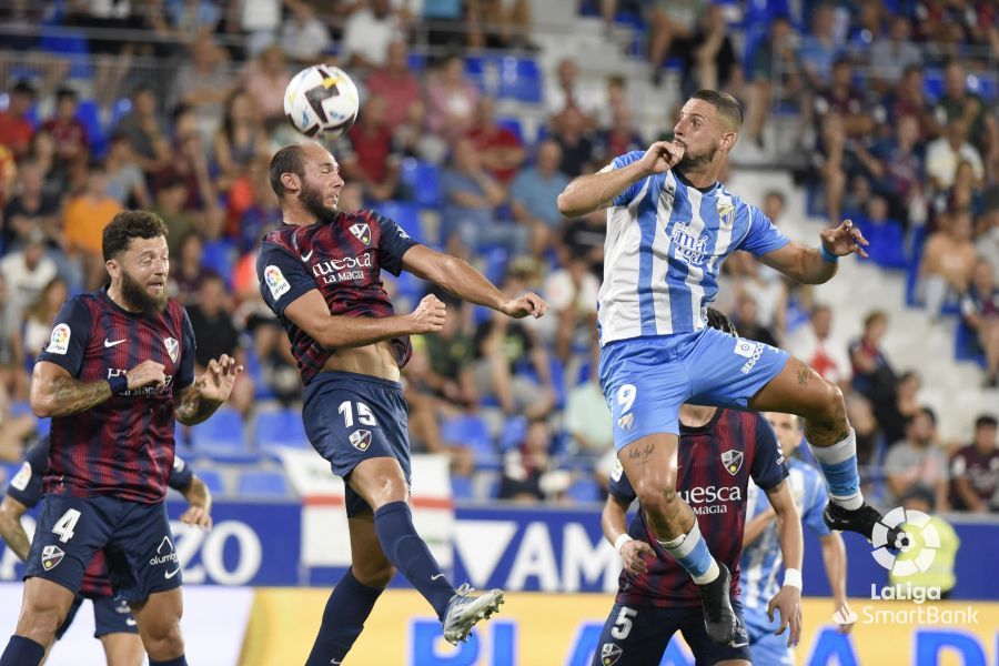 SD Huesca - Málaga CF, en imágenes