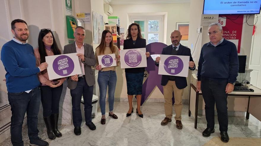 Salas inaugura el Punto Violeta de la Subdelegación del Gobierno en Málaga
