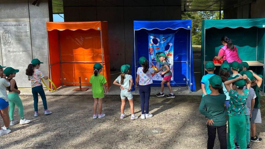Fiesta para despedir el curso de todo el alumnado de A Guarda
