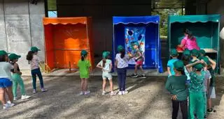 Fiesta para despedir el curso de todo el alumnado de A Guarda