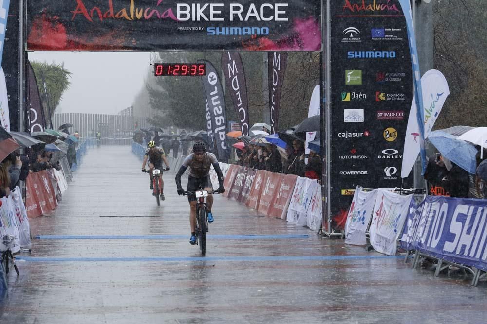 Llegada de la Andalucía Bike Race.