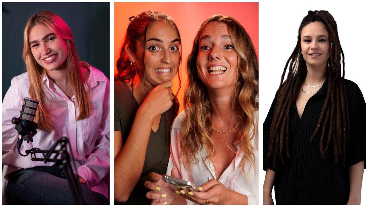 Carla Rubio, Alba Riera, Andrea Gumes y Xènia Casado, presentadoras de 'La Marató' de 2023.