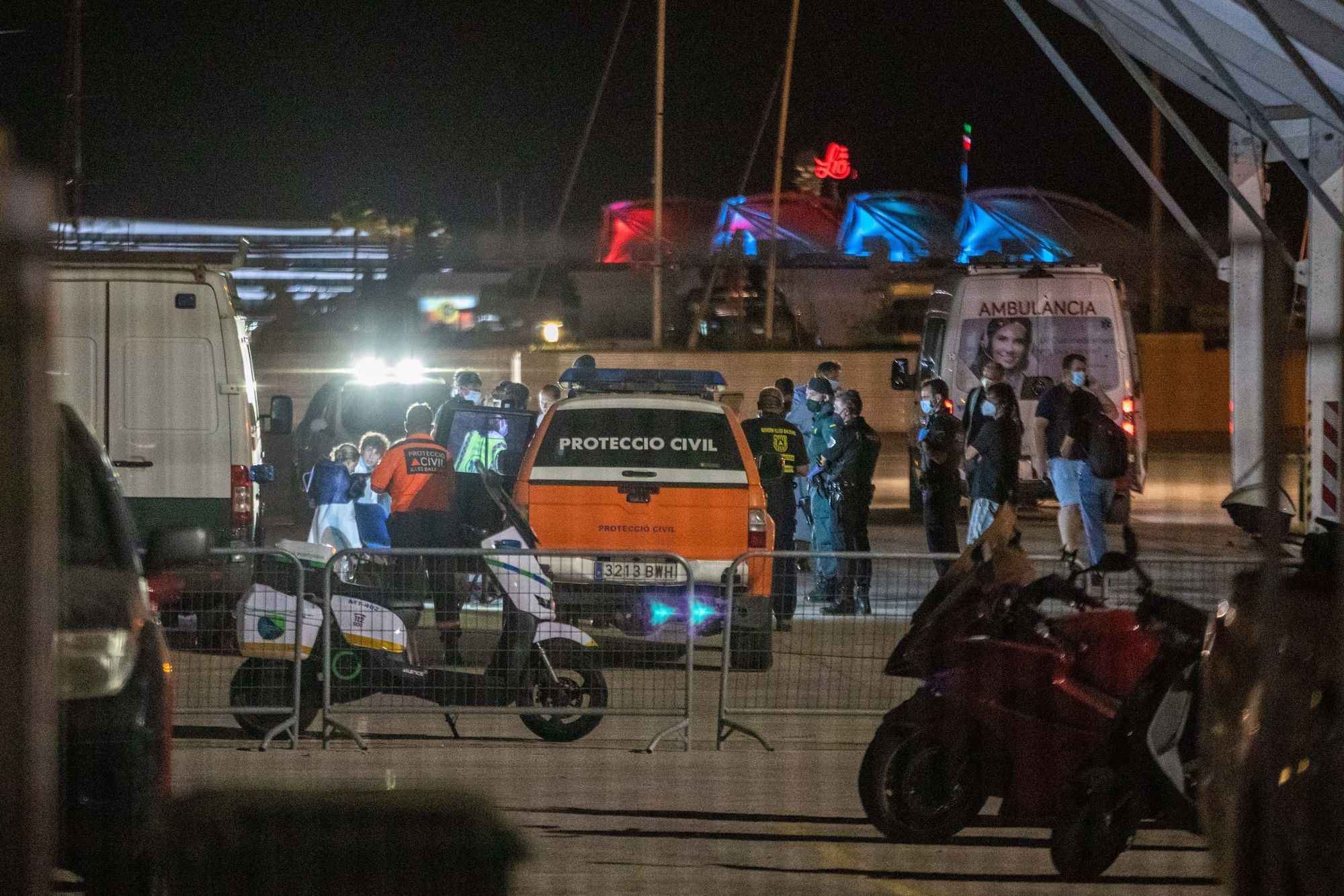 Accidente de un ferry entre Ibiza y Formentera