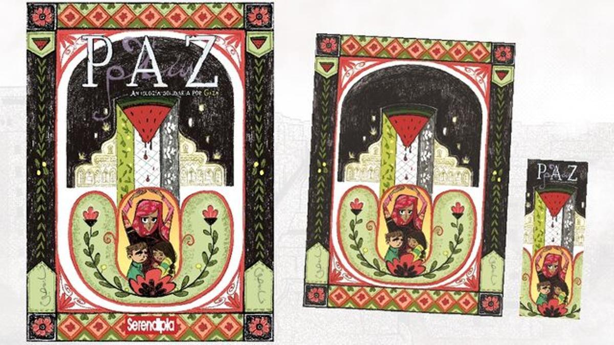 El cómic "PAZ. Antología solidaria por Gaza", financiado por mecenazgo, será una de las obras presentadas
