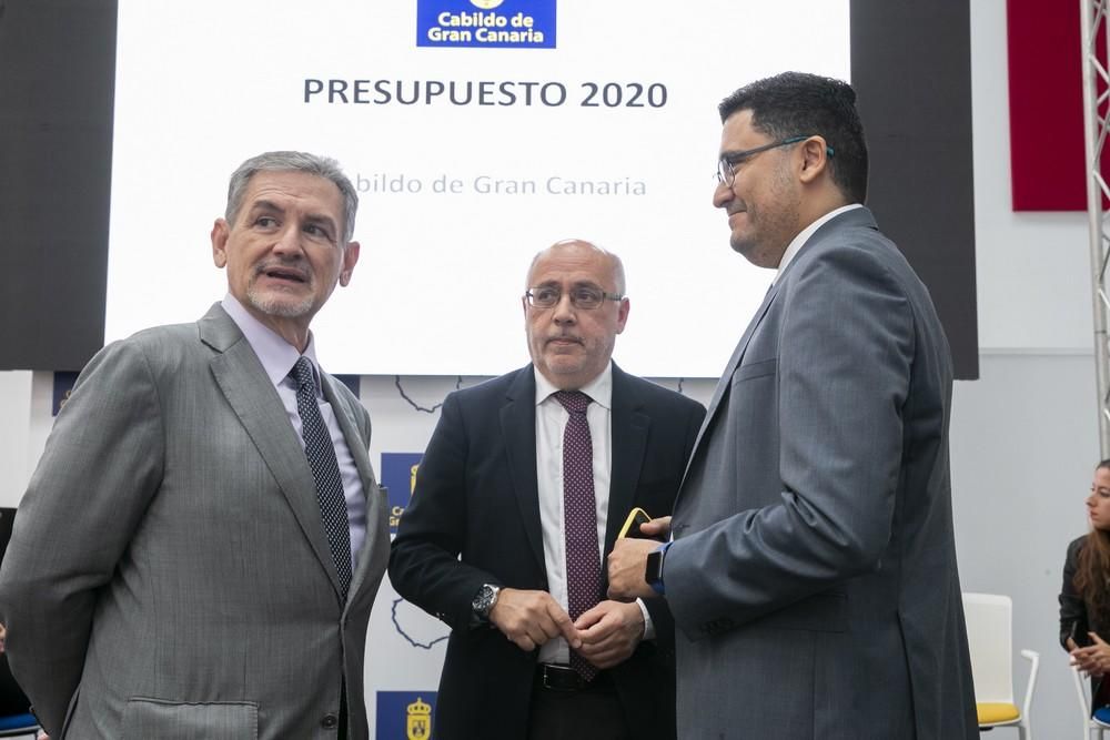 Presentación del Presupuesto 2020 del Cabildo de Gran Canaria