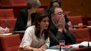 La exdiputada de ERC, Gemma Calvet, en una fotografía de archivo.