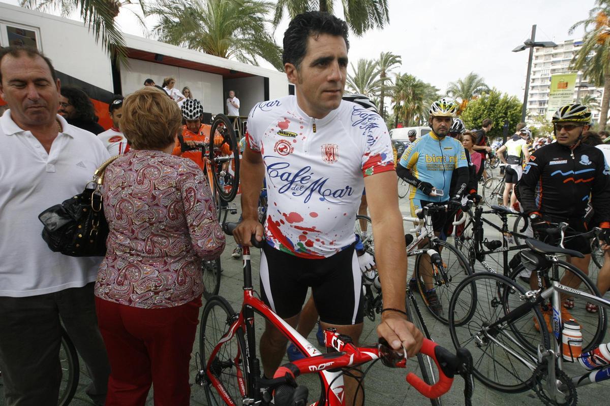 Indurain ya corrió la Vuelta a Ibiza en 2008
