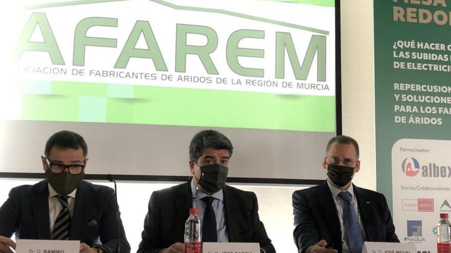 García-Balibrea (c) preside la asamblea de Afarem. | FRECOM