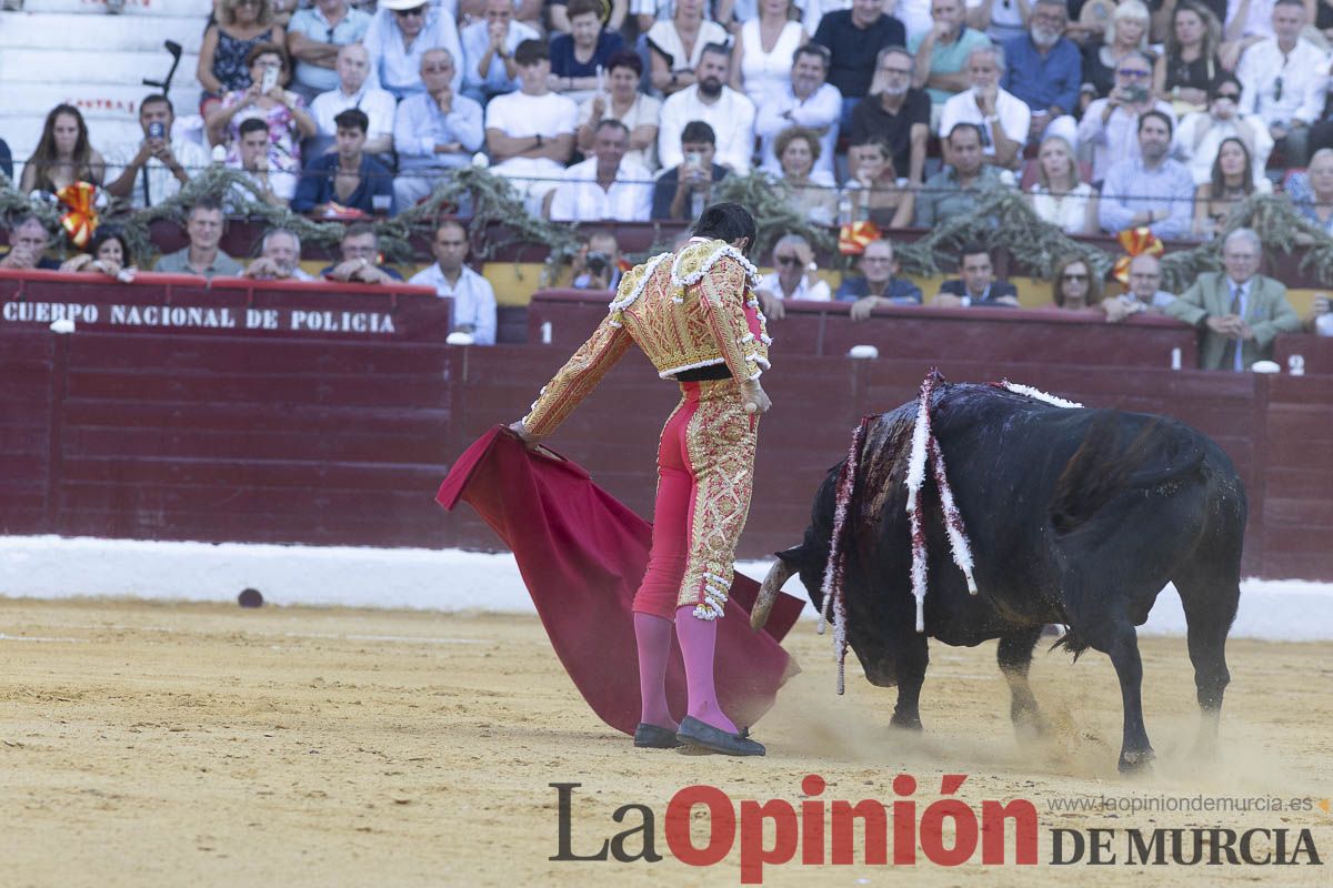 Tercer festejo de la Feria Taurina de Murcia (Talavante, Paco Ureña y Roca Rey), en imágenes