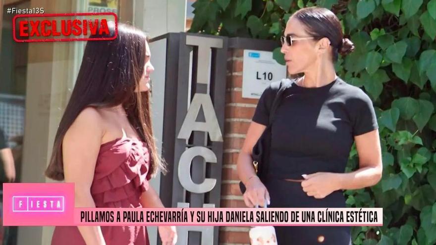 El programa de Emma García caza a a Daniella Bustamante junto  a su madre Paula Echevarría en una clínica estética: "Se ha convertido en uno de los grandes referentes de lifestyle en España"