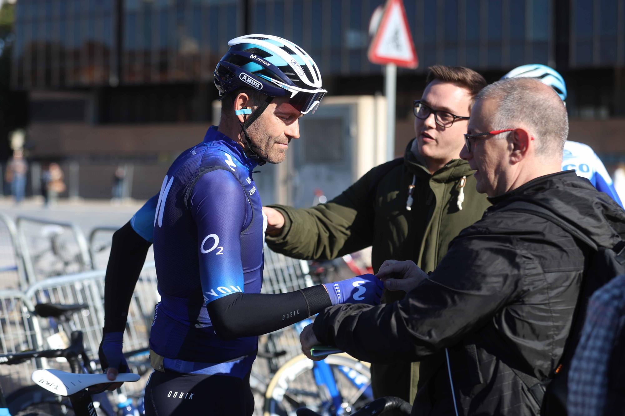 Salida de la Clàssica Ciclista Comunitat Valenciana 1969. Gran Premi València