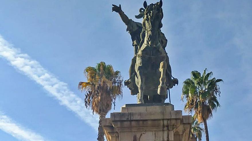 Ofrenda de Ciudadanos al rey Jaume I