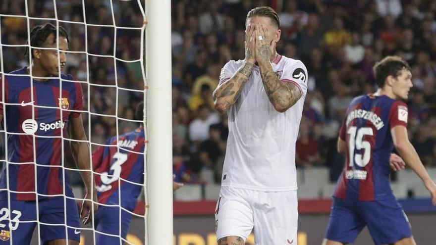 Sergio Ramos es el Cristo Redentor del Barça