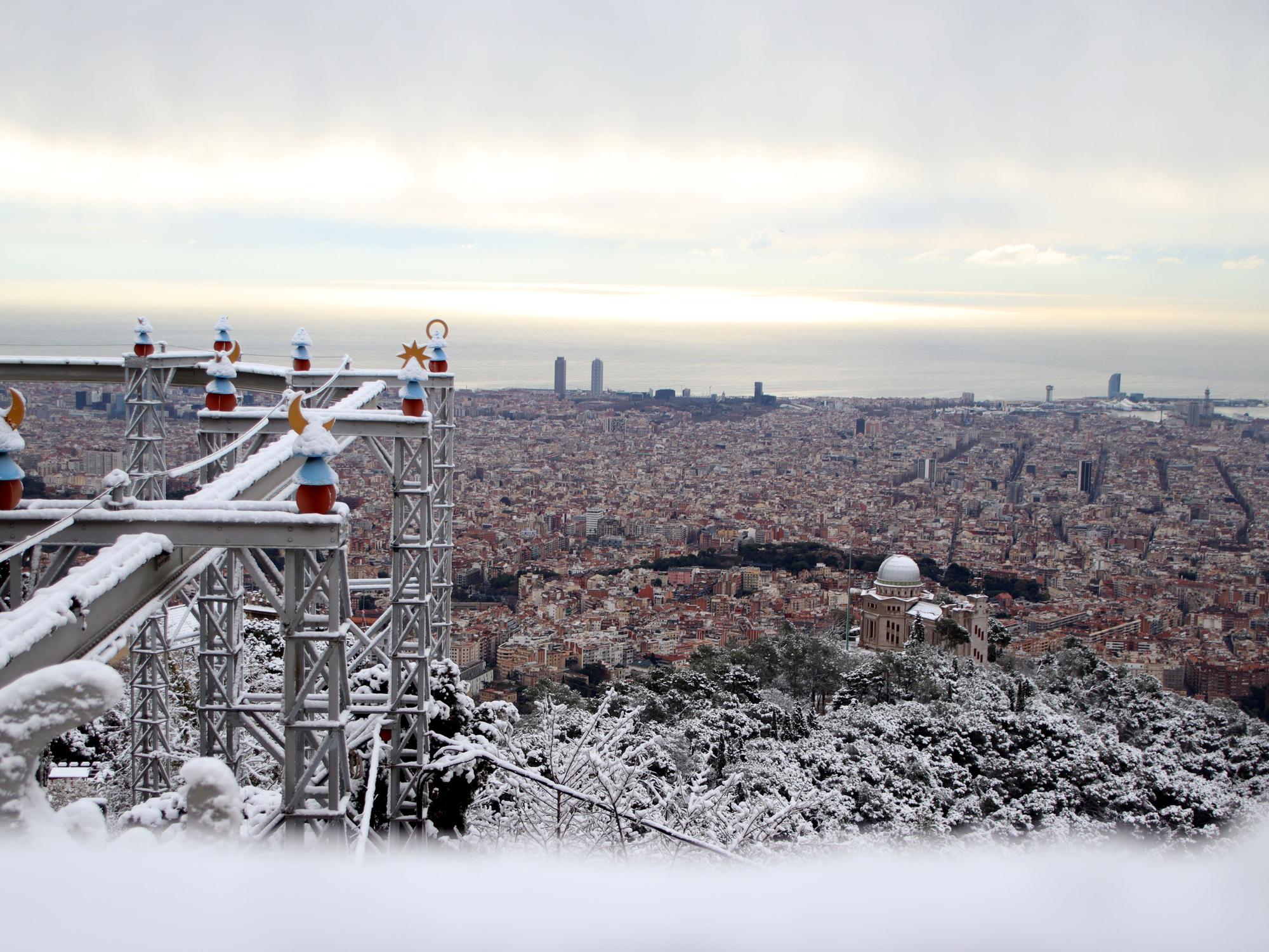 La neu enfarina Barcelona