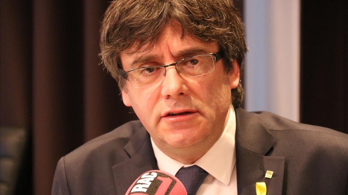 zentauroepp42361794 carles puigdemont durant l entrevista a rac1 des de brussel 180302104027