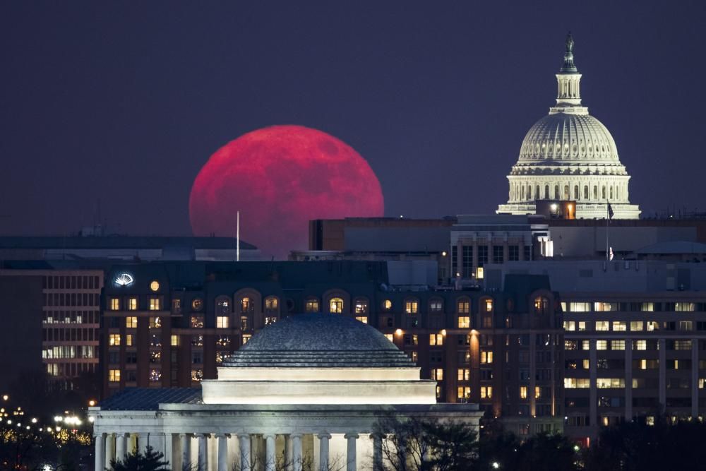 Las imágenes de la superluna