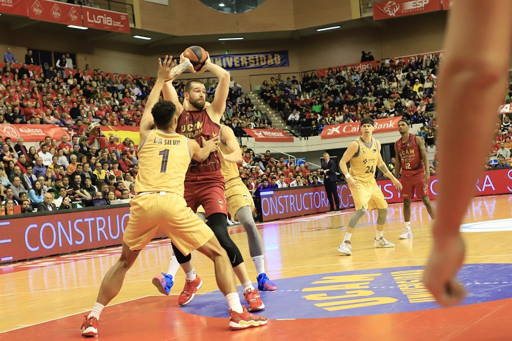 UCAM Murcia - Barcelona, en imágenes