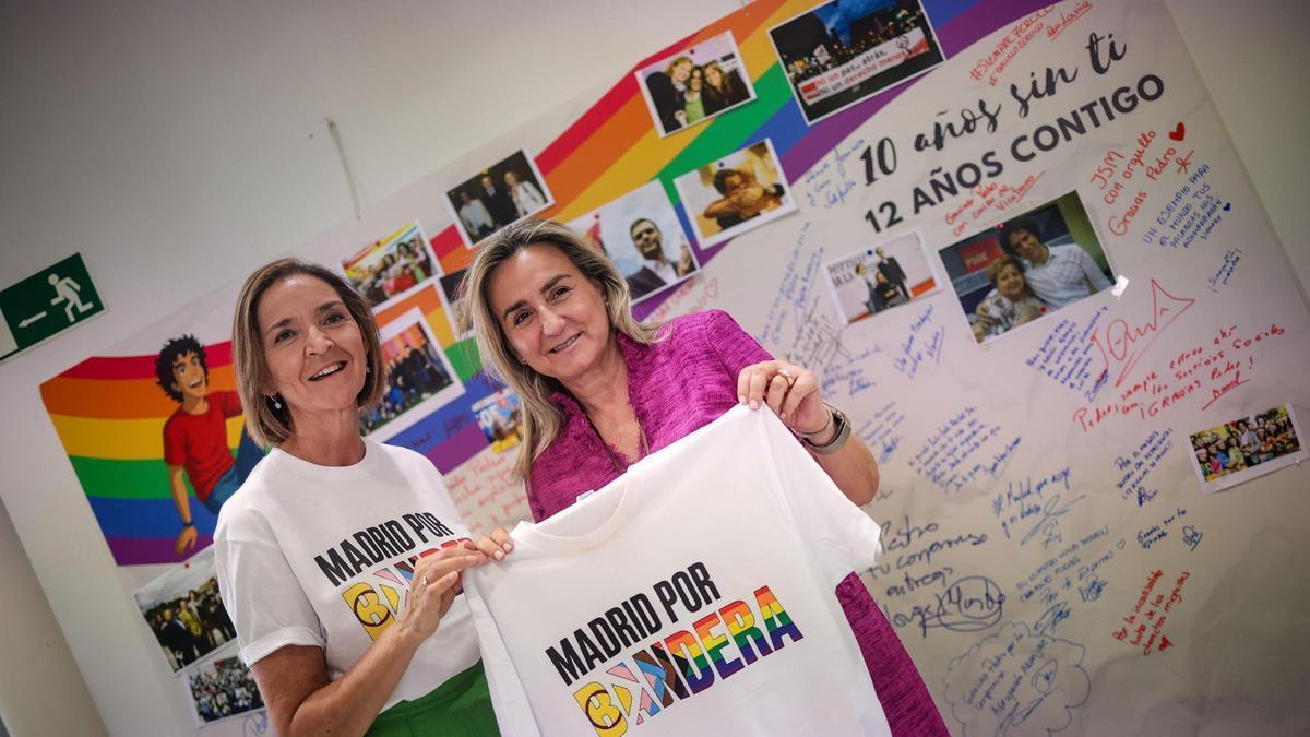 Maroto en la presentación de la campaña 'Madrid por bandera'.