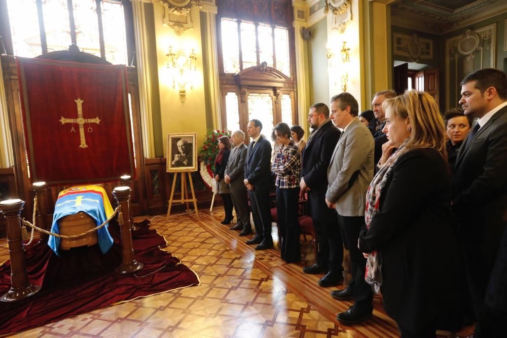 Muere Vicente Álvarez Areces: Capilla ardiente en la Junta del Principado