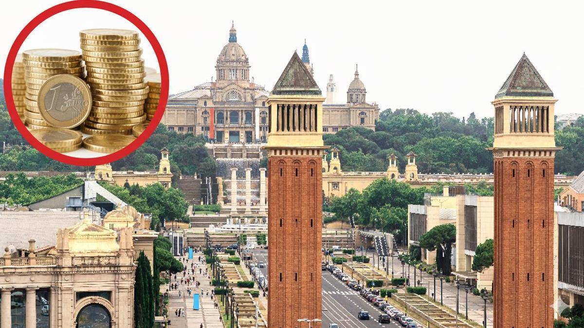 Vistas desde Plaza España (Barcelona)