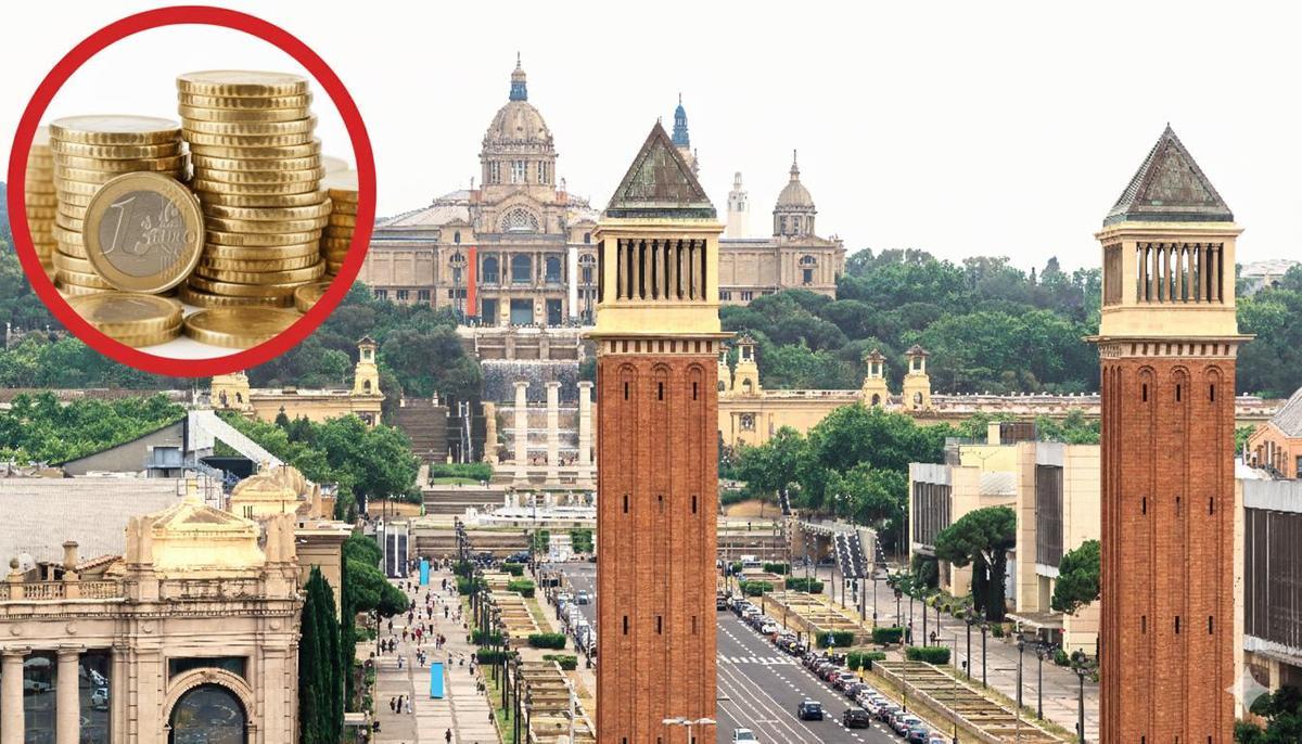 Vistas desde Plaza España (Barcelona)