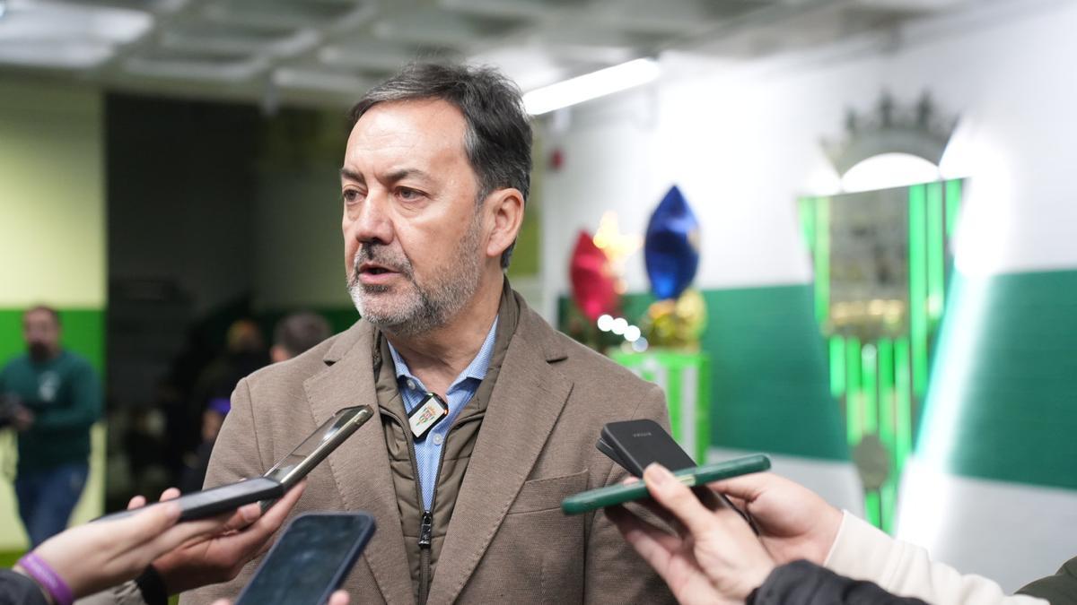Antonio Fernández Monterrubio, durante su comparecencia en la sala mixta de El Arcángel.